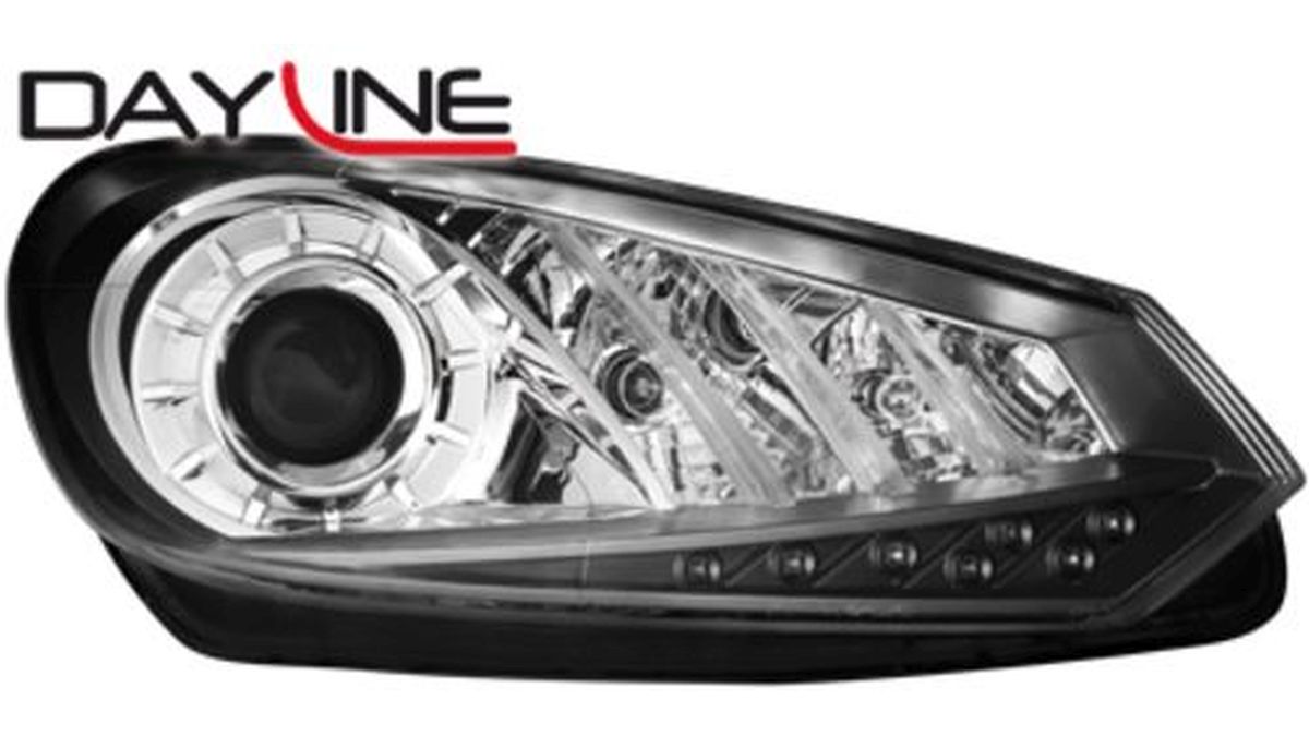 Jeu D Optiques Av Devil Eyes Black Pour Vw Golf