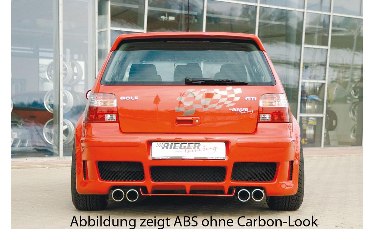 Ajout de pare-chocs arrière Rieger Tuning pour VOLKSWAGEN GOLF 4