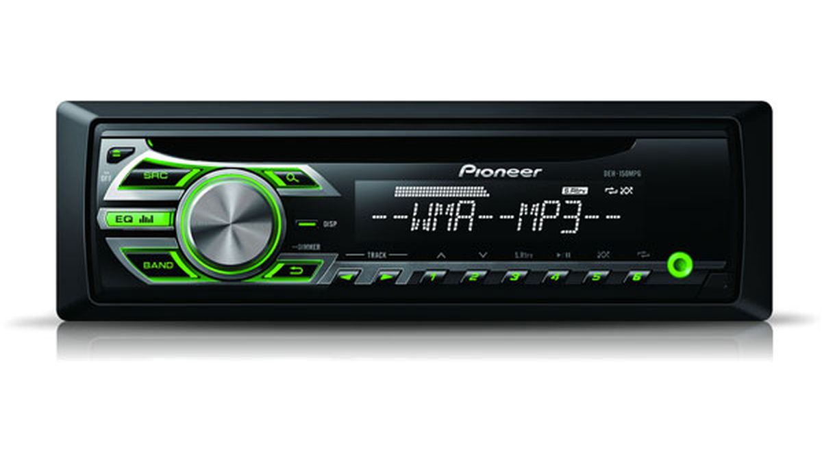 PIONEER DEH150MPG Autoradio RDS CD/MP3, AUX en façade