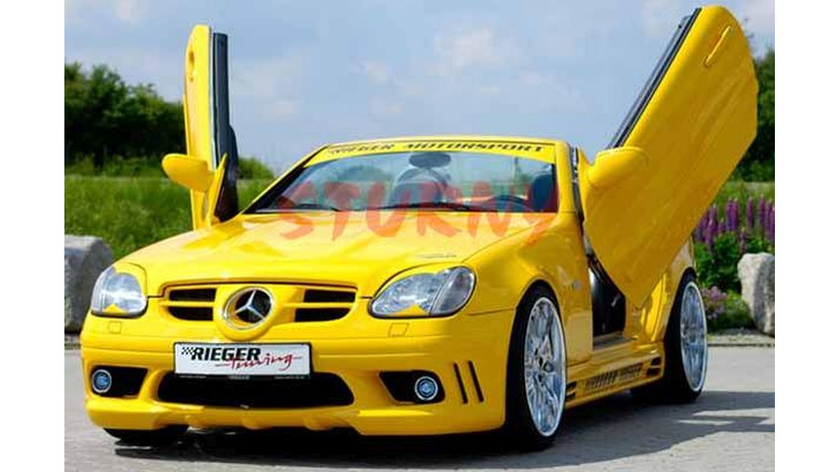 Rieger Pare Chocs Av Slc Pour Mercedes Slk R