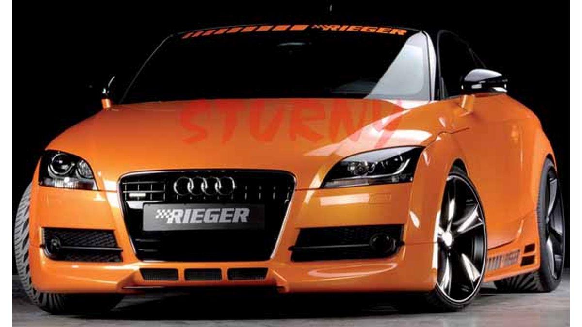 RIEGER TUNING Lèvre Av pour Audi A1 (8X) sauf S-Line