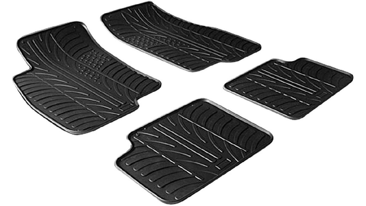 Jeu de tapis caoutchouc sur mesure pour Fiat 500X / Jeep Renegade