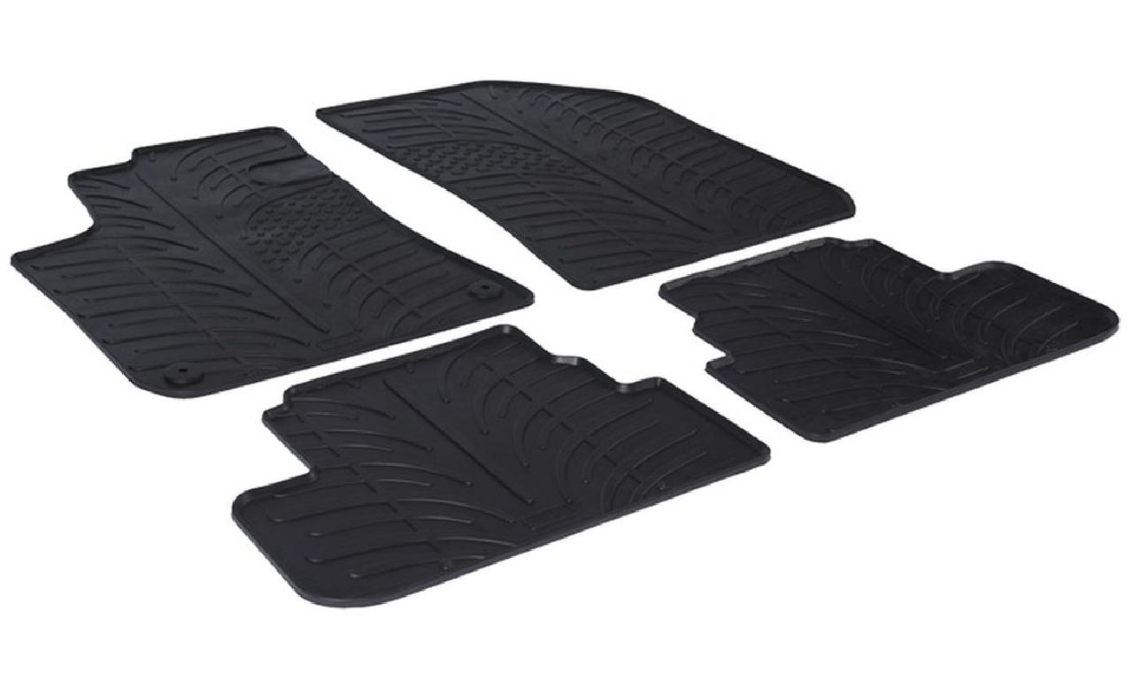 Tapis de sol en caoutchouc adapté pour Peugeot 308 II (2013-2021) - tapis  de voiture - noir