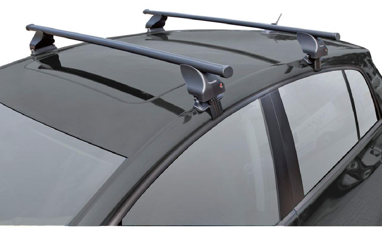 Jeu de barres de toit Twinny Load Acier S40 sur mesure pour Alfa Romeo/ Renault modèles divers (pour voitures sans portefaix d'origine) (TL S40)